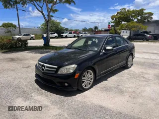 2008 Mercedes-Benz C 300 Sport with VIN WDDGF81X48F118820, listed as a Copart auction lot 64808465 with 169,933 mi miles and Salvage title. Bid and sale history available at DreamBid. Image 2.