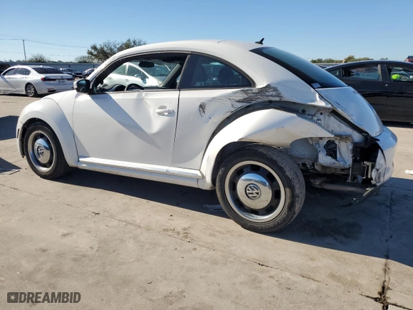 2012 Volkswagen Beetle 2.5L with VIN 3VWJX7AT0CM659261, listed as a Copart auction lot 79513824 with 144,537 mi miles and Salvage Title. Bid and sale history available at carsss.com. Image 2.