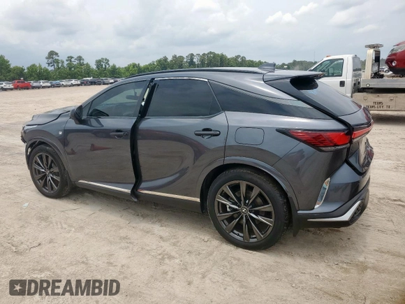 2024 Lexus RX 350 with VIN 2T2BAMCA4RC045510, listed as a Copart auction lot 59667795 with 3,143 mi miles and Salvage title. Bid and sale history available at DreamBid. Image 2.
