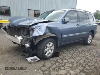 2001 Toyota Highlander z VIN JTEHF21A110037950, wystawiony jako Copart lot #57530355 z przebiegiem 129 840 mil mil oraz Szkoda całkowita • Salvage title. Historia ofert i sprzedaży dostępna na DreamBid. Obrazek 1.