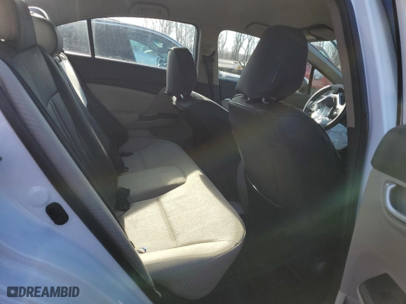 2014 Honda Civic Hybrid with VIN 19XFB4F21EE201599, listed as a Copart auction lot 42860345 with 60,205 mi miles and Clean Title. Bid and sale history available at carsss.com. Image 10.