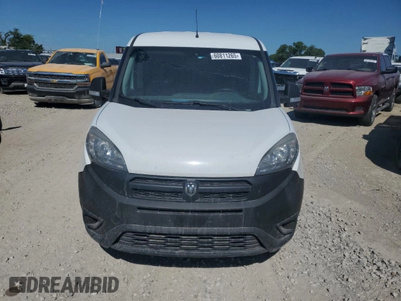 2017 Ram ProMaster City Cargo Tradesman with VIN ZFBERFABXH6F18310, listed as a Copart auction lot 60811265 with 41,930 mi miles and Salvage title. Bid and sale history available at DreamBid. Image 5.