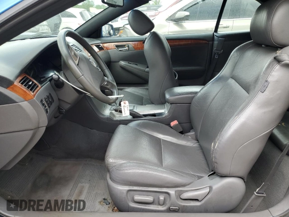 2007 Toyota Solara SE z VIN 4T1FA38P87U134943, wystawiony jako Copart lot #55784305 z przebiegiem 204 650 mil mil oraz Szkoda całkowita • Salvage title. Historia ofert i sprzedaży dostępna na DreamBid. Obrazek 7.