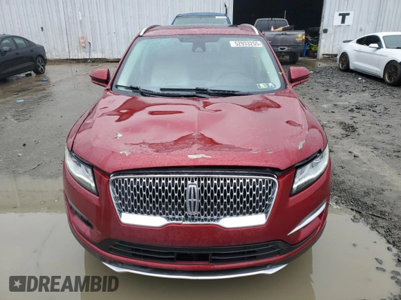 2019 Lincoln MKC Reserve with VIN 5LMCJ3C92KUL43662, listed as a Copart auction lot 52933255 with 31,076 mi miles and Salvage Title. Bid and sale history available at DreamBid. Image 5.