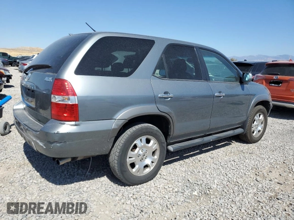 2001 Acura MDX with VIN 2HNYD18261H507365, listed as a Copart auction lot 71406714 with 251,853 mi miles and Salvage Title. Bid and sale history available at carsss.com. Image 3.