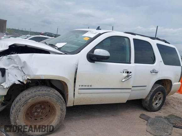 2012 Chevrolet Tahoe LTZ with VIN 1GNSCCE00CR197950, listed as a IAAI auction lot 42393693 with 296,161 mi miles and . Bid and sale history available at DreamBid. Image 14.