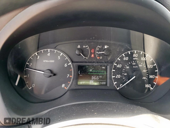2015 Nissan Sentra SV with VIN 3N1AB7AP7FY279886, listed as a Copart auction lot 52129355 with 131,488 mi miles and Clean Title. Bid and sale history available at carsss.com. Image 9.