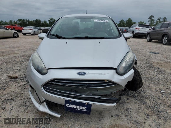 2018 Ford Fiesta S with VIN 3FADP4AJ2JM100665, listed as a Copart auction lot 55719655 with 81,798 mi miles and Salvage title. Bid and sale history available at DreamBid. Image 5.