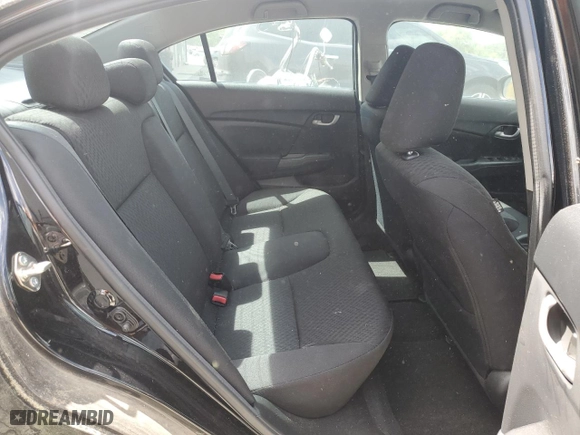 2015 Honda Civic Sedan LX with VIN 19XFB2F55FE003060, listed as a Copart auction lot 51705565 with 24,438 mi miles and Clean Title. Bid and sale history available at carsss.com. Image 10.