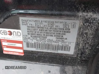 2024 Nissan Sentra SR with VIN 3N1AB8DV4RY255002, listed as a IAAI auction lot 42461623 with 19,189 mi miles and . Bid and sale history available at DreamBid. Image 9.