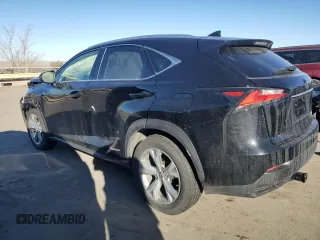 2017 Lexus NX 300h with VIN JTJBJRBZ0H2050903, listed as a Copart auction lot 43366305 with 55,965 mi miles and Salvage Title. Bid and sale history available at DreamBid. Image 2.