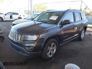 2016 Jeep Compass Latitude with VIN 1C4NJDEB2GD685383, listed as a IAAI auction lot 41968450 with 273,938 mi miles. Bid and sale history available at carsss.com. Image 2.