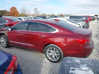 2018 Chevrolet Impala Premier with VIN 2G1125S30J9160625, listed as a IAAI auction lot 38112753 with 121,144 mi miles. Bid and sale history available at carsss.com. Image 3.
