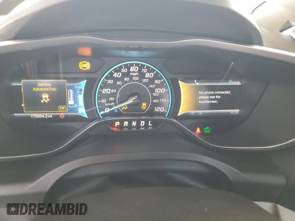 2013 Ford C-Max SEL with VIN 1FADP5CU2DL542106, listed as a Copart auction lot 55529935 with 175,554 mi miles and Salvage Title. Bid and sale history available at DreamBid. Image 9.