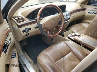2009 Mercedes-Benz S-Class 5.5L V8 with VIN WDDNG86X49A262444, listed as a Copart auction lot 41502655 with 244,667 mi miles and Clean Title. Bid and sale history available at carsss.com. Image 8.