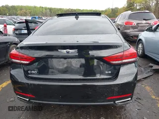 2017 Genesis G80 3.8L with VIN KMHGN4JE4HU189527, listed as a IAAI auction lot 41930400 with 135,497 mi miles and . Bid and sale history available at DreamBid. Image 16.