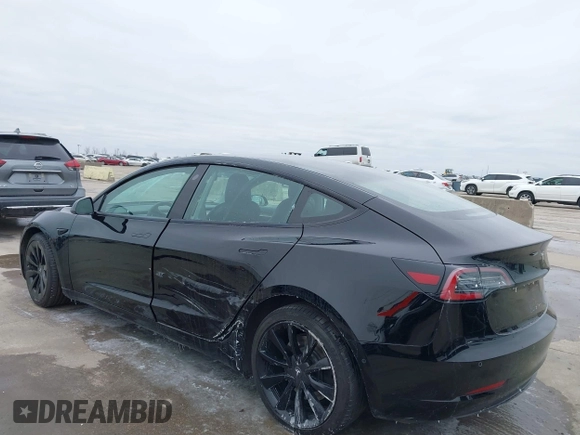 2022 Tesla Model 3 with VIN 5YJ3E1EA0NF191336, listed as a IAAI auction lot 41600441 with 126,671 mi miles and . Bid and sale history available at DreamBid. Image 6.