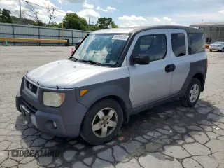 2003 Honda Element EX z VIN 5J6YH285X3L045502, wystawiony jako Copart lot #55793635 z przebiegiem 148 292 mil mil oraz Szkoda całkowita • Salvage title. Historia ofert i sprzedaży dostępna na DreamBid. Obrazek 1.