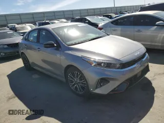 2024 Kia Forte GT-Line with VIN 3KPF54AD6RE733520, listed as a Copart auction lot 45763665 with 20,280 mi miles and Salvage Title. Bid and sale history available at carsss.com. Image 4.