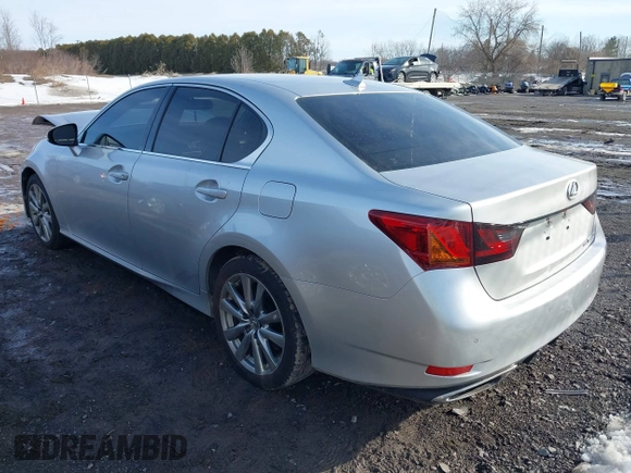 2014 Lexus GS 350 with VIN JTHCE1BLXE5022947, listed as a IAAI auction lot 41740444 with 93,801 mi miles. Bid and sale history available at carsss.com. Image 3.