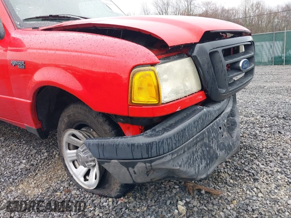 2004 Ford Ranger XL with VIN 1FTYR10U54PA23448, listed as a IAAI auction lot 41965530 with 230,128 mi miles and . Bid and sale history available at carsss.com. Image 19.