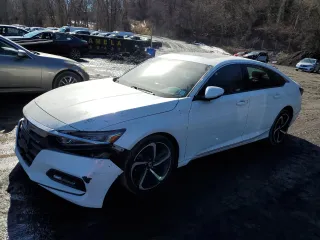 2020 Honda Accord EX-L with VIN 1HGCV2F56LA015843, listed as a Copart auction lot 47088025 with 65,882 mi miles and Salvage title. Bid and sale history available at DreamBid. Image 1.