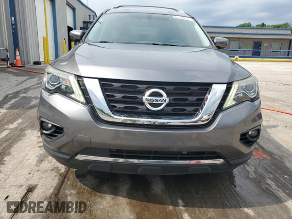 2017 Nissan Pathfinder Platinum with VIN 5N1DR2MN7HC695060, listed as a Copart auction lot 62096275 with 180,221 mi miles and Salvage title. Bid and sale history available at DreamBid. Image 5.