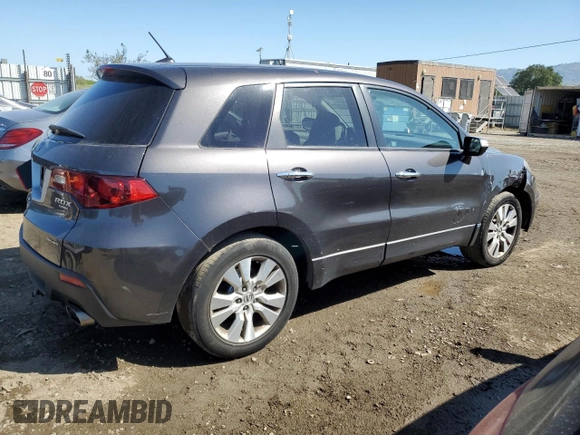 2010 Acura RDX Technology with VIN 5J8TB1H52AA006814, listed as a Copart auction lot 55140065 with 127,289 mi miles and Salvage Title. Bid and sale history available at carsss.com. Image 3.