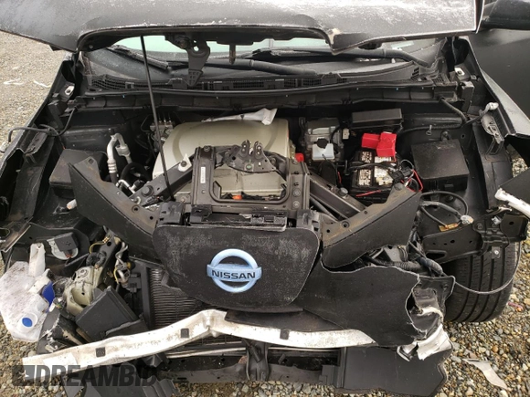 2017 Nissan LEAF SL with VIN 1N4BZ0CP7HC308676, listed as a Copart auction lot 71582022 with 0 mi miles. Bid and sale history available at carsss.com. Image 12.