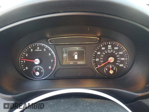 2017 Kia Sorento LX with VIN 5XYPGDA33HG191770, listed as a Copart auction lot 51885835 with 68,846 mi miles and Salvage Title. Bid and sale history available at DreamBid. Image 9.