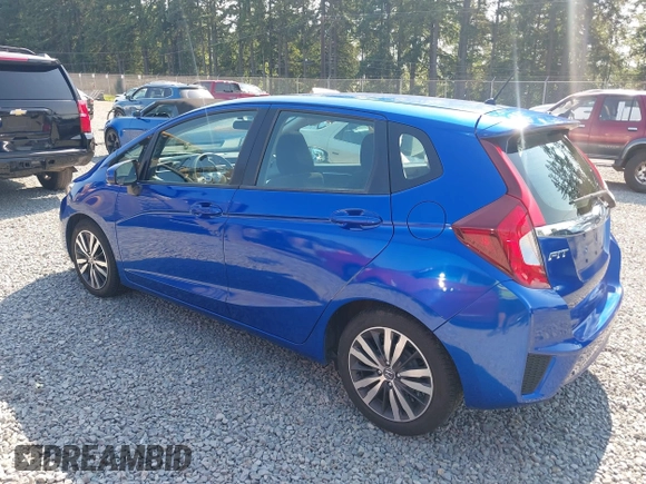 2015 Honda Fit EX-L z VIN 3HGGK5H83FM732503, wystawiony jako IAAI lot #42397823 z przebiegiem 87 522 mil mil oraz . Historia ofert i sprzedaży dostępna na DreamBid. Obrazek 3.
