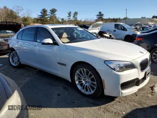 2015 BMW 7 Series 740Li xDrive with VIN WBAYF4C55FD874195, listed as a Copart auction lot 39701134 with 55,065 mi miles and . Bid and sale history available at DreamBid. Image 4.