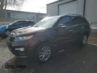 2011 Kia Sorento SX with VIN 5XYKW4A26BG136547, listed as a Copart auction lot 45661745 with 0 mi miles and Salvage Title. Bid and sale history available at carsss.com. Image 1.
