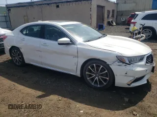 2018 Acura TLX w/Technology Pkg with VIN 19UUB2F59JA007083, listed as a Copart auction lot 47196053 with 61,310 mi miles. Bid and sale history available at carsss.com. Image 4.