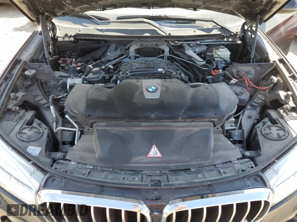 2016 BMW X6 xDrive50i with VIN 5UXKU6C56G0R33806, listed as a Copart auction lot 53855165 with 144,274 mi miles and Clean Title. Bid and sale history available at DreamBid. Image 12.