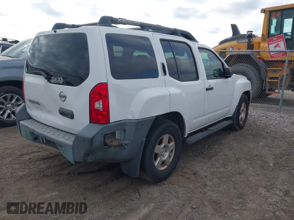 2008 Nissan Xterra S with VIN 5N1AN08U98C534925, listed as a IAAI auction lot 42024093 with 187,293 mi miles and . Bid and sale history available at DreamBid. Image 4.