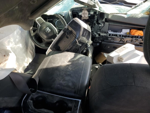 2020 Ram 2500 Big Horn with VIN 3C6UR5DL1LG115318, listed as a Copart auction lot 77045494 with 0 mi miles and Salvage Title. Bid and sale history available at carsss.com. Image 8.