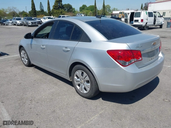 2014 Chevrolet Cruze LS with VIN 1G1PA5SGXE7359883, listed as a IAAI auction lot 41987659 with 141,485 mi miles. Bid and sale history available at carsss.com. Image 3.