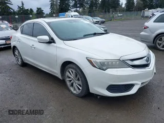 2016 Acura ILX w/Premium Pkg with VIN 19UDE2F72GA001711, listed as a IAAI auction lot 41928526 with 110,383 mi miles. Bid and sale history available at carsss.com. Image 1.
