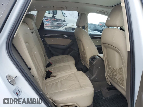 2015 Audi Q5 Premium Plus with VIN WA1LFAFP4FA014132, listed as a Copart auction lot 89253895 with 127,449 mi miles and Salvage Title. Bid and sale history available at carsss.com. Image 12.