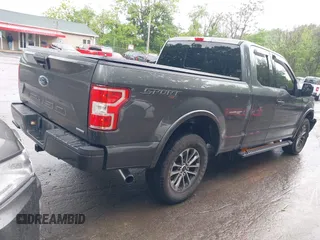 2019 Ford F-150 XL with VIN 1FTEX1EP1KFA77120, listed as a IAAI auction lot 42329608 with 76,053 mi miles and . Bid and sale history available at DreamBid. Image 4.