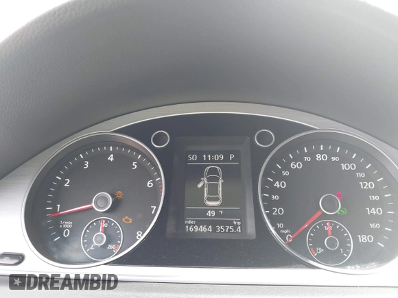 2013 Volkswagen CC Sport Plus с VIN WVWBP7AN1DE502127, выставлен на аукционе IAAI как лот 41463869 с пробегом 169 464 миль миль и . История ставок и продаж доступна на DreamBid. Изображение 7.