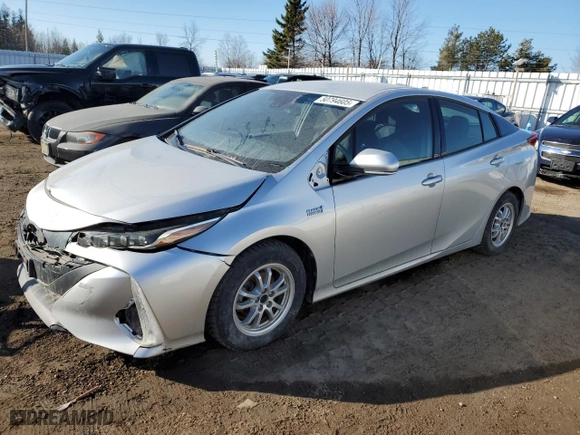 2019 Toyota Prius Prime Plus with VIN JTDKARFP2K3112170, listed as a Copart auction lot 50794605 with 162,001 mi miles and Clean Title. Bid and sale history available at carsss.com. Image 1.