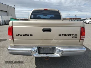 2004 Dodge Dakota SLT with VIN 1D7HG48N24S528242, listed as a Copart auction lot 52423025 with 113,786 mi miles and Salvage title. Bid and sale history available at DreamBid. Image 6.