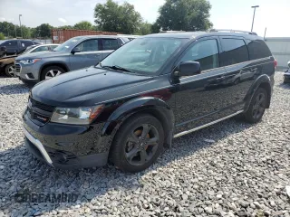 2018 Dodge Journey Crossroad z VIN 3C4PDCGB2JT345563, wystawiony jako Copart lot #56241925 z przebiegiem 104 349 mil mil oraz Czysty tytuł • Clean title. Historia ofert i sprzedaży dostępna na DreamBid. Obrazek 1.