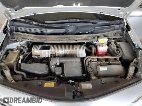 2015 Toyota Prius Two z VIN JTDZN3EU9FJ018912, wystawiony jako Copart lot #76106474 z przebiegiem 120 859 mil mil oraz Szkoda całkowita • Salvage title. Historia ofert i sprzedaży dostępna na DreamBid. Obrazek 11.