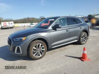 2023 Audi Q5 S line Premium Plus with VIN WA1EAAFY6P2029159, listed as a Copart auction lot 50779175 with 24,288 mi miles and Salvage Title. Bid and sale history available at carsss.com. Image 1.