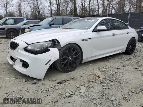 2014 BMW 6 Series 650i xDrive z VIN WBA6B4C54ED371324, wystawiony jako Copart lot #49016325 z przebiegiem 113 395 mil mil oraz Szkoda całkowita • Salvage title. Historia ofert i sprzedaży dostępna na DreamBid. Obrazek 1.