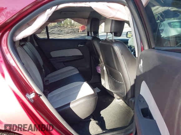 2013 Chevrolet Equinox LTZ with VIN 2GNALFEK0D6346773, listed as a IAAI auction lot 41844599 with 86,844 mi miles. Bid and sale history available at carsss.com. Image 8.