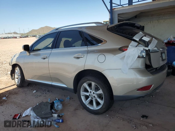 2011 Lexus RX 350 z VIN 2T2ZK1BA8BC058018, wystawiony jako Copart lot #62513035 z przebiegiem 206 286 mil mil oraz Szkoda całkowita • Salvage title. Historia ofert i sprzedaży dostępna na DreamBid. Obrazek 2.